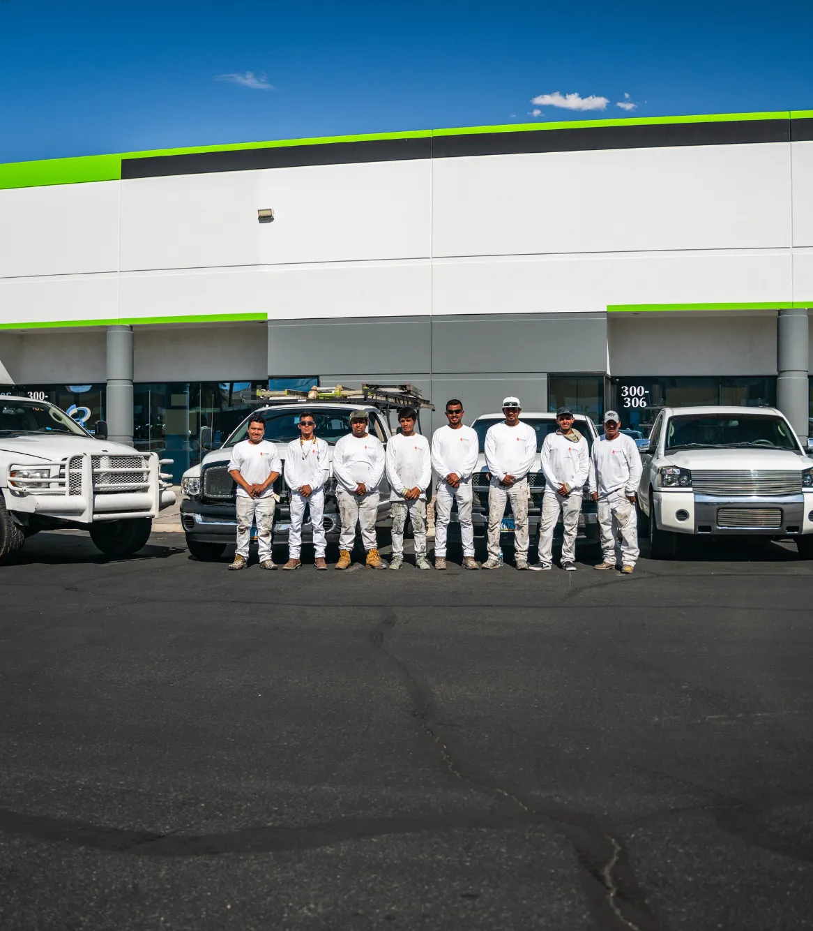 Color Drop Painting crew on-site in Las Vegas, Nevada